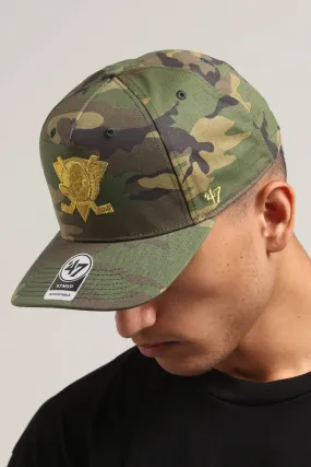 47 Brand Anaheim Ducks Camo MVP DP Strapback Camo