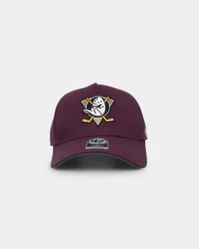 47 Brand Anaheim Ducks MVP DT Snapback Plum