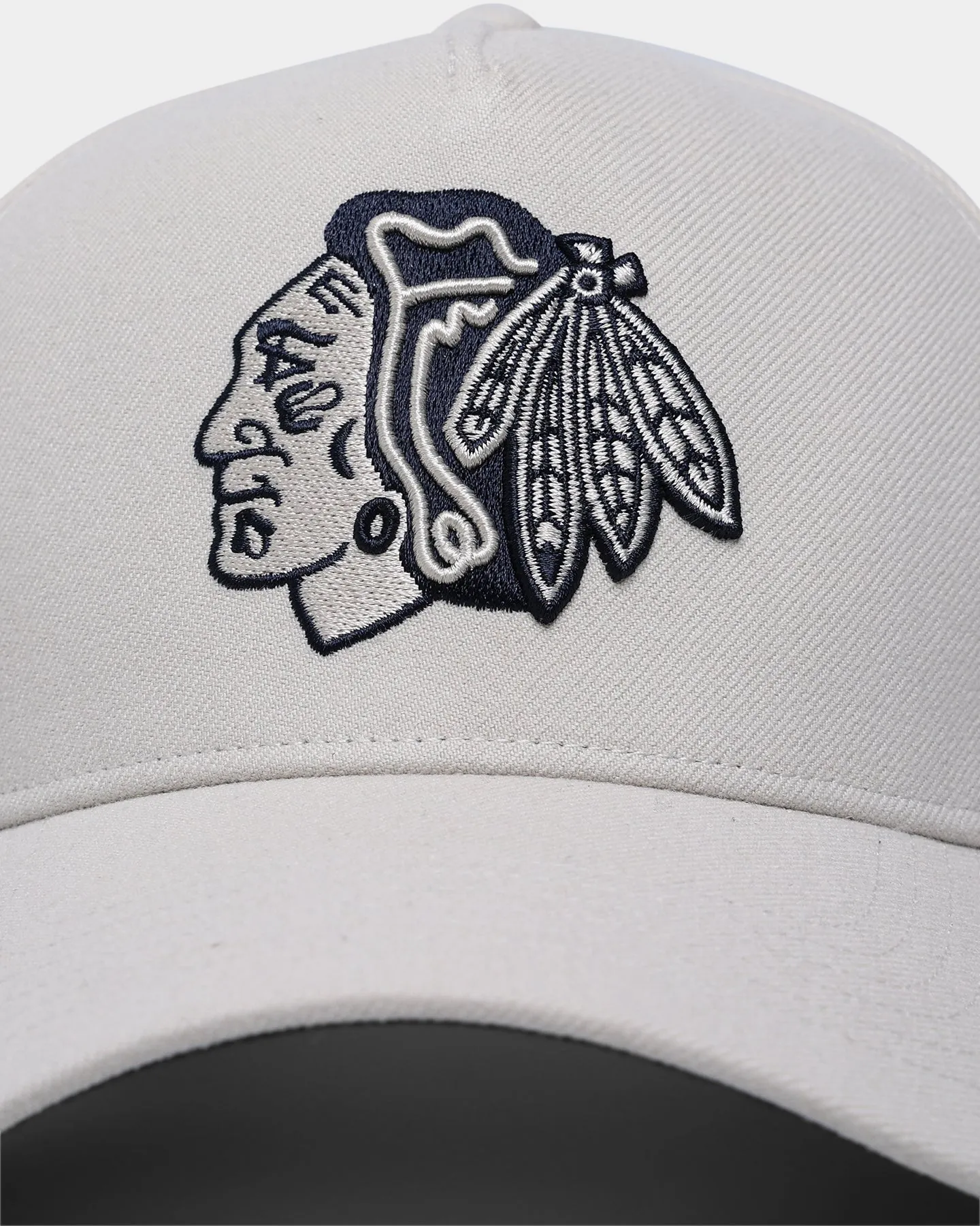 47 Brand Chicago Blackhawks Replica MVP DT Snapback Bone/Navy