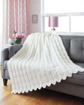 Aran Feathers Throw