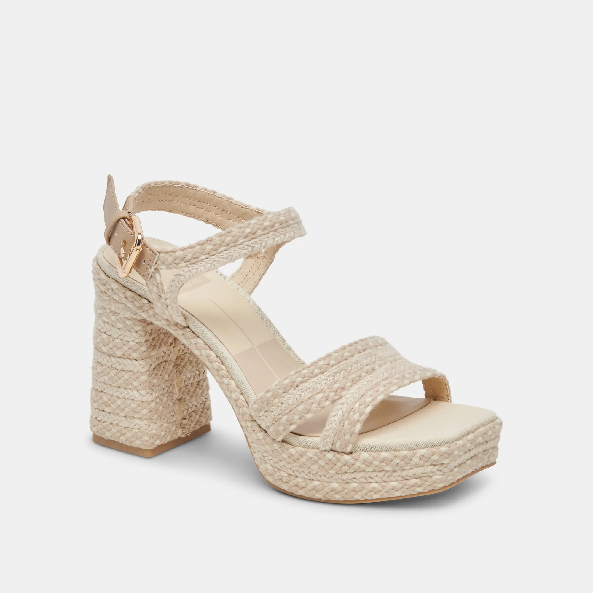 ARNELA HEELS DUNE MULTI WOVEN