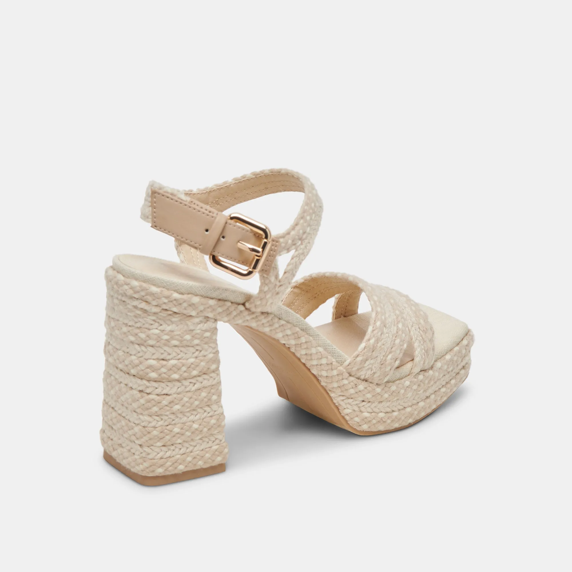 ARNELA HEELS DUNE MULTI WOVEN