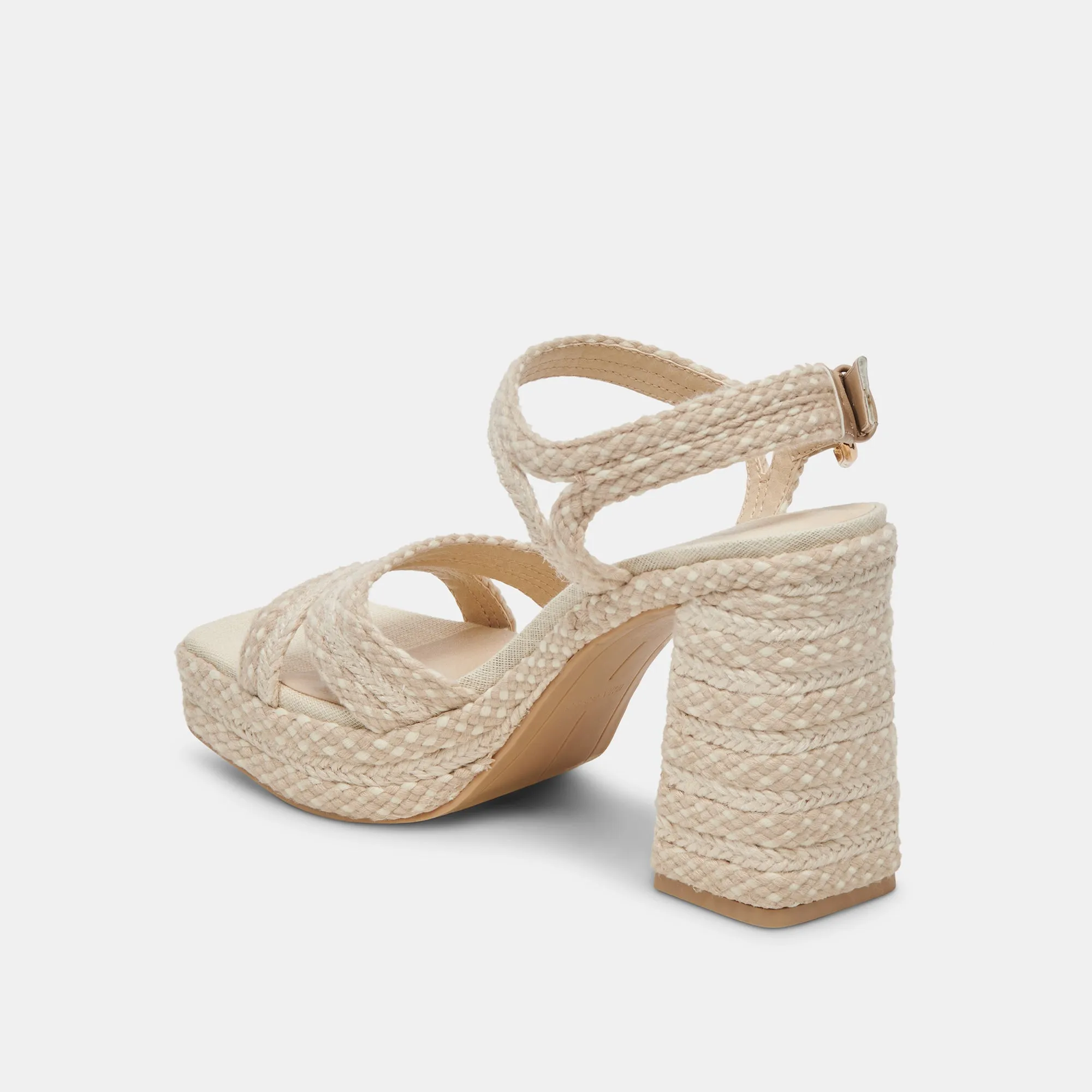 ARNELA HEELS DUNE MULTI WOVEN