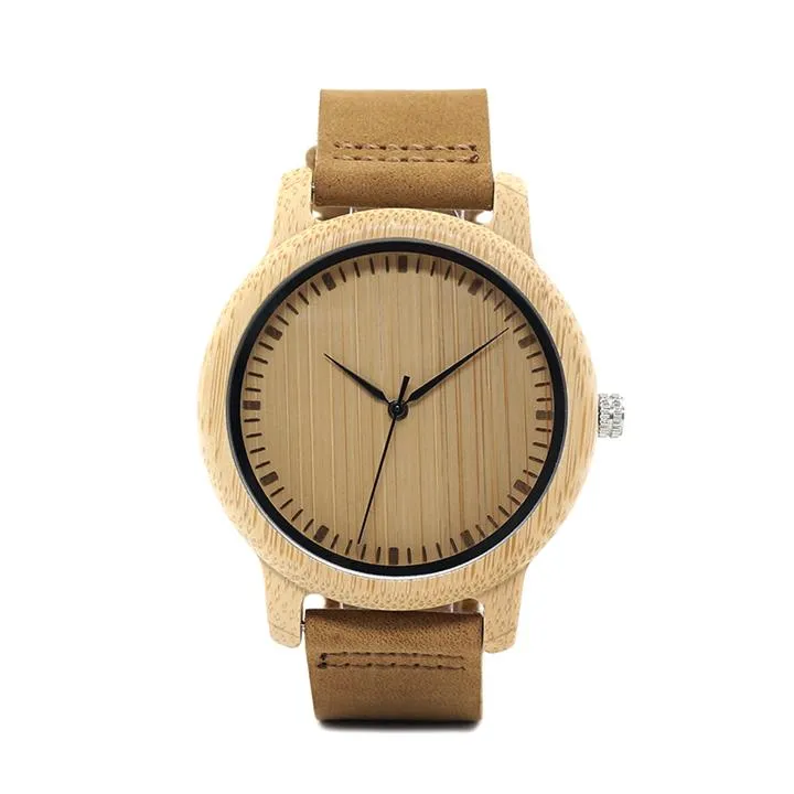 BBWood™ Couple's Matching Wooden Bamboo Genuine Wrist Wood Watch - Men/Women