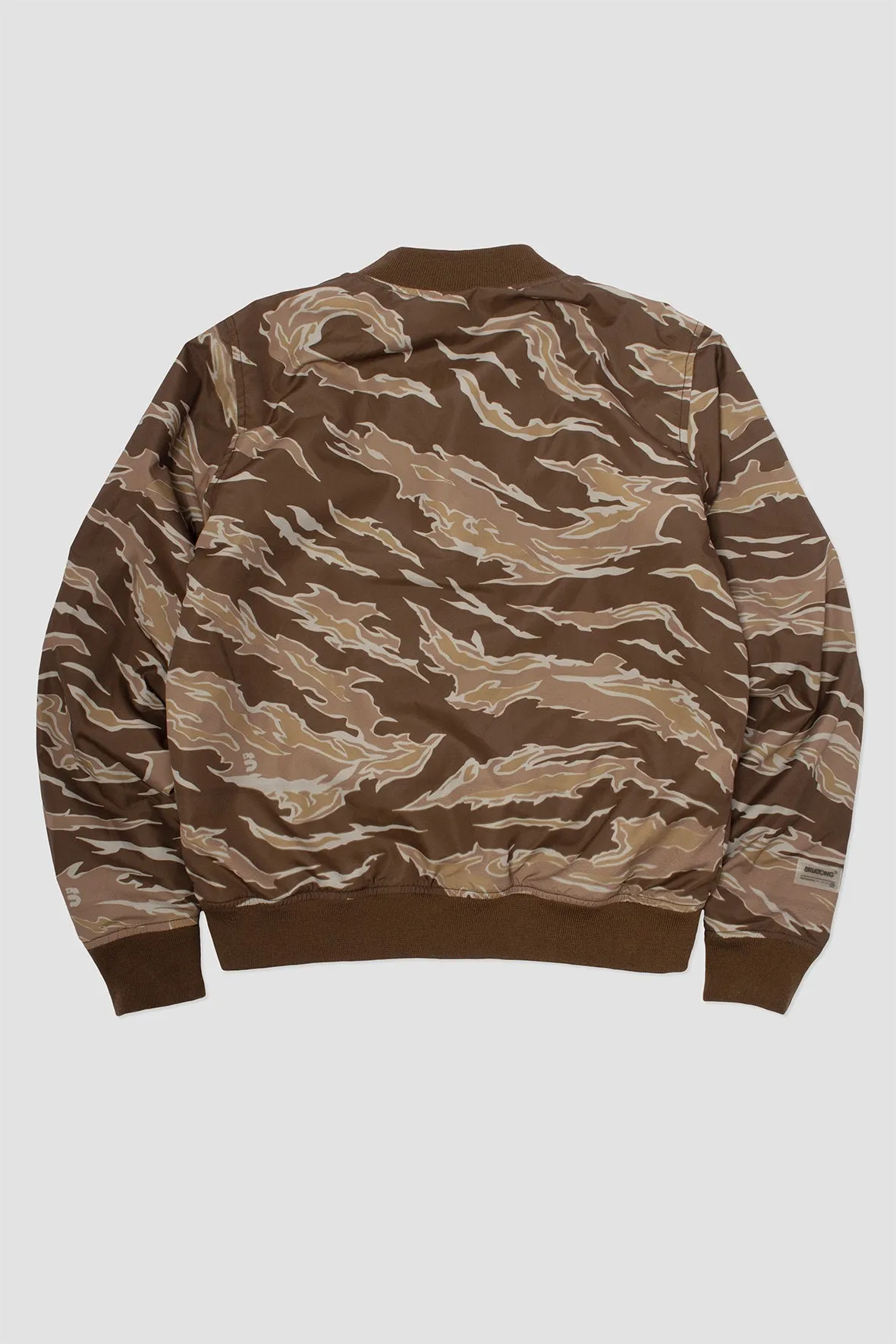 Bomber Jacket Reversible Kuro Camuflado Negro