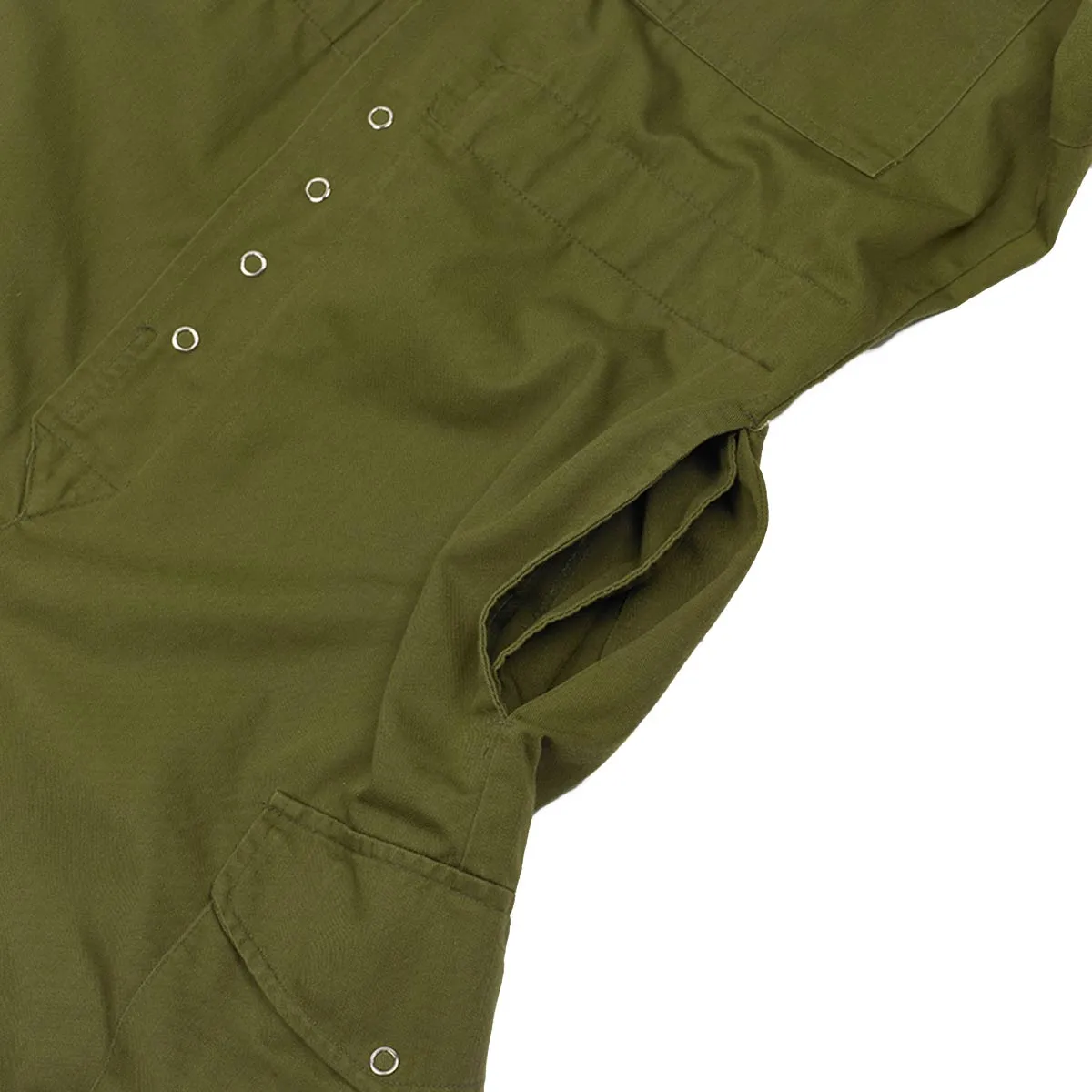 British Army Coveralls Olive Green Press Stud Closure - Grade 1