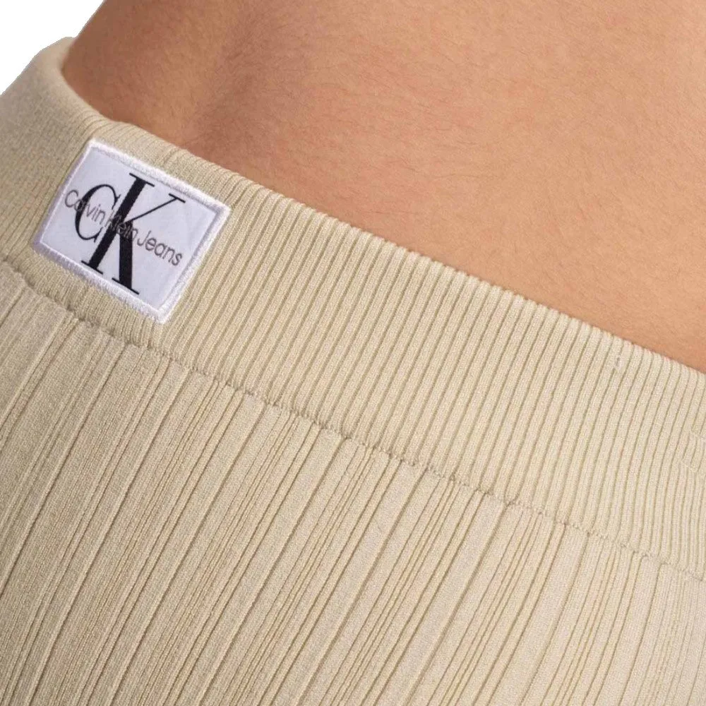 Calvin Klein Jeans Ciclista Woven Label Donna