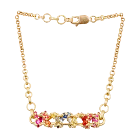 Extra Large Rainbow Fontaine Bracelet - 11323