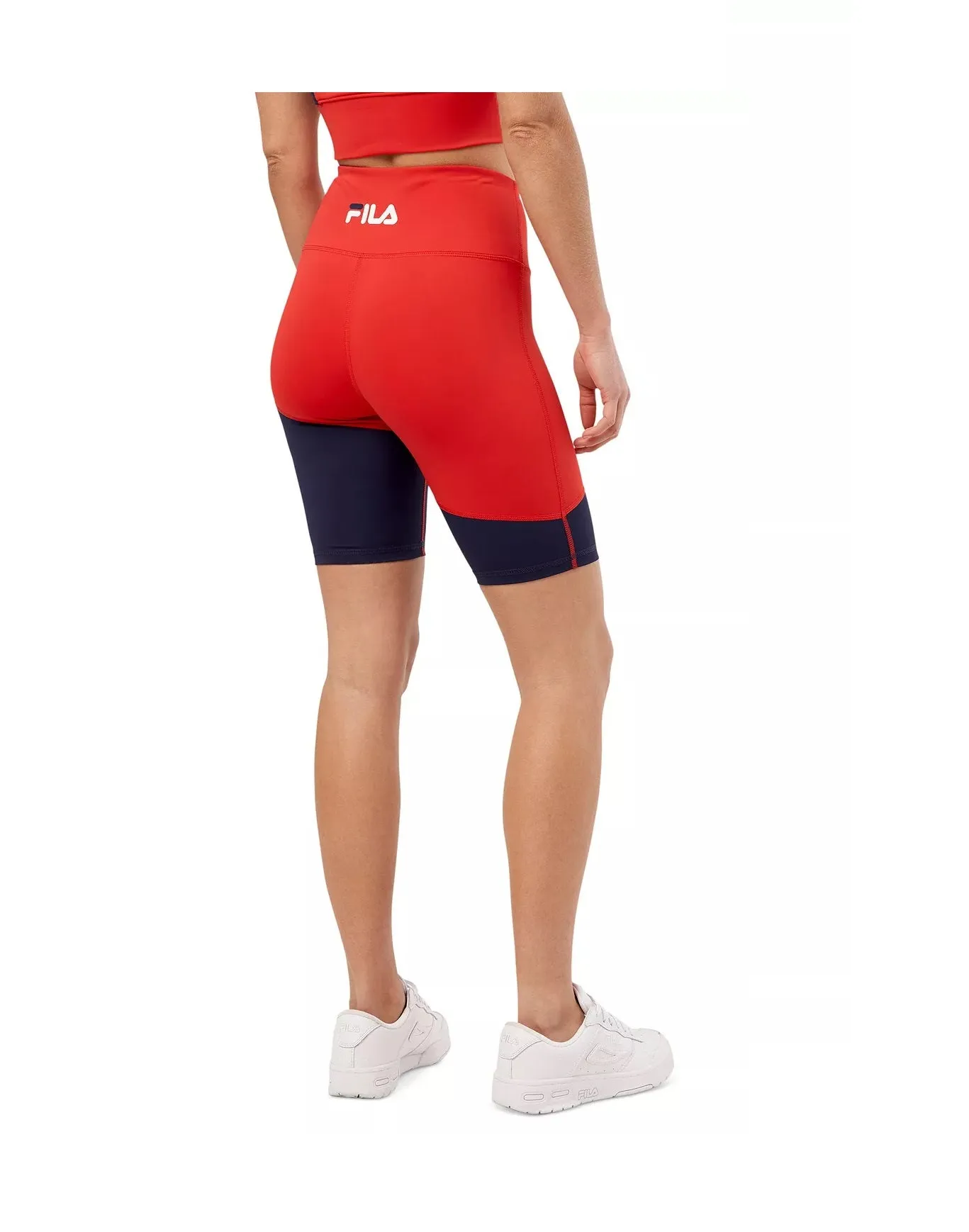 Fila Women's Marley Bike Shorts, Red, L