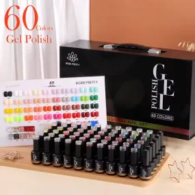 Gel Polish Kit 60 Colours Born Pretty