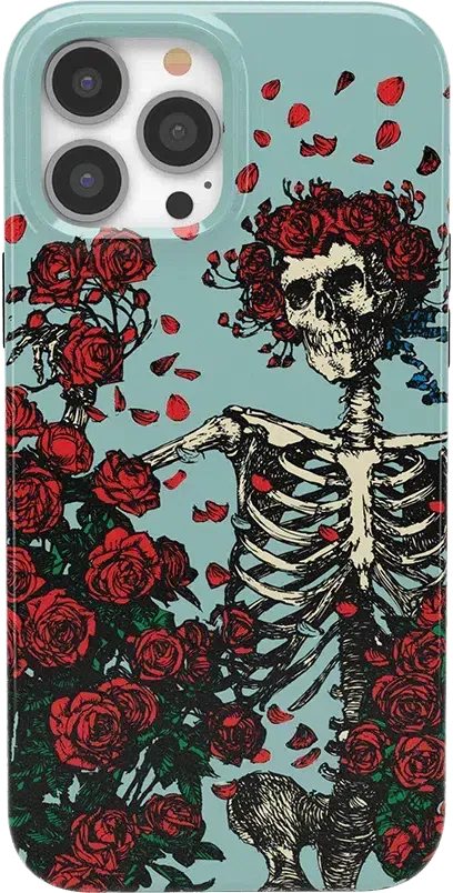 Grateful Dead | Forever Grateful | Grateful Dead Skeleton Floral Case