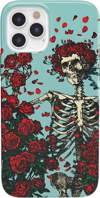 Grateful Dead | Forever Grateful | Grateful Dead Skeleton Floral Case