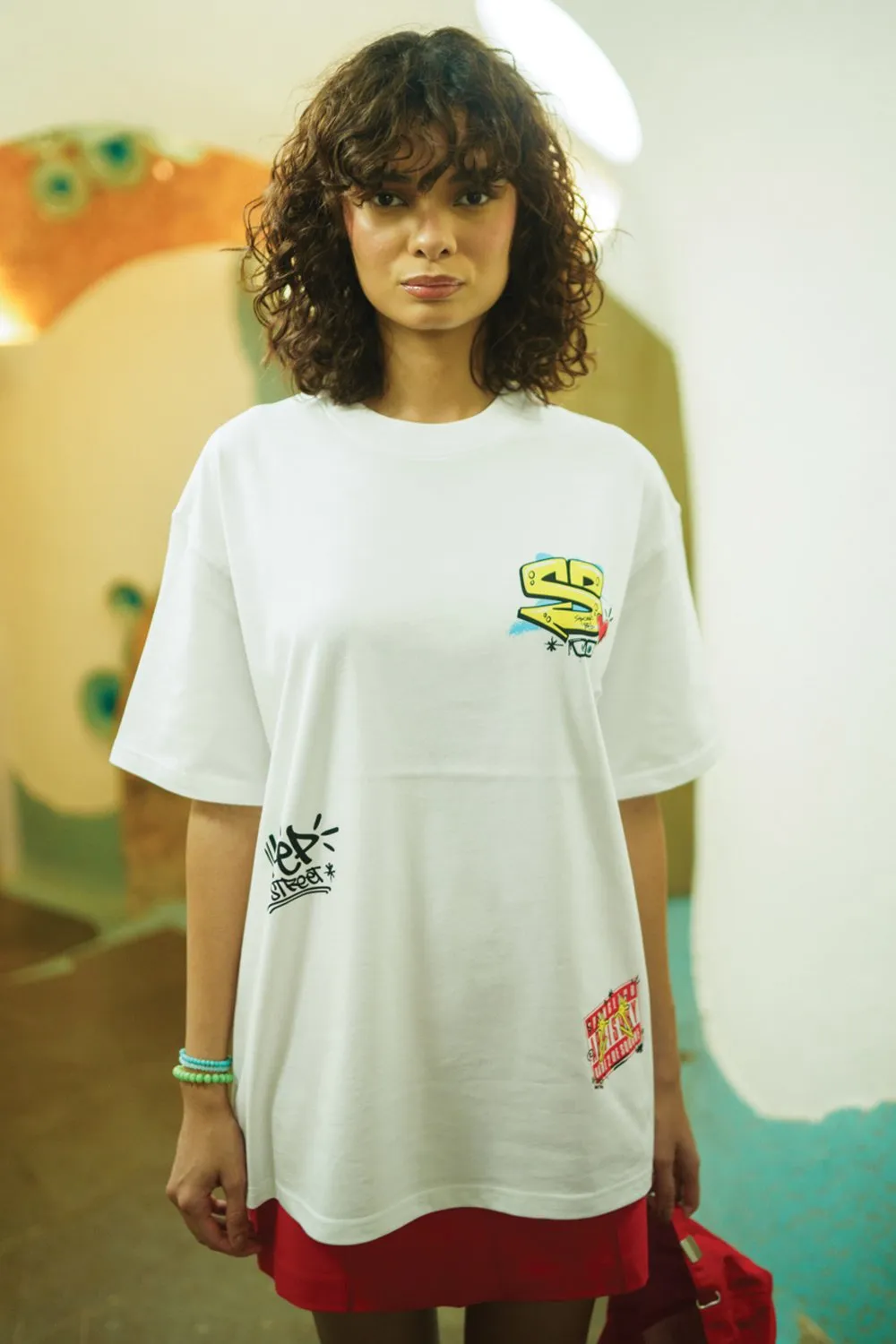 Hip Hop SpongeBob Oversized T-shirt