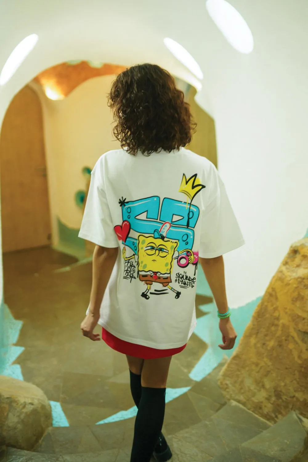 Hip Hop SpongeBob Oversized T-shirt