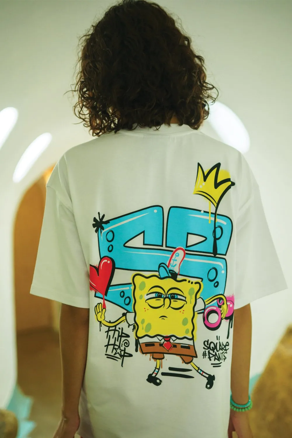 Hip Hop SpongeBob Oversized T-shirt