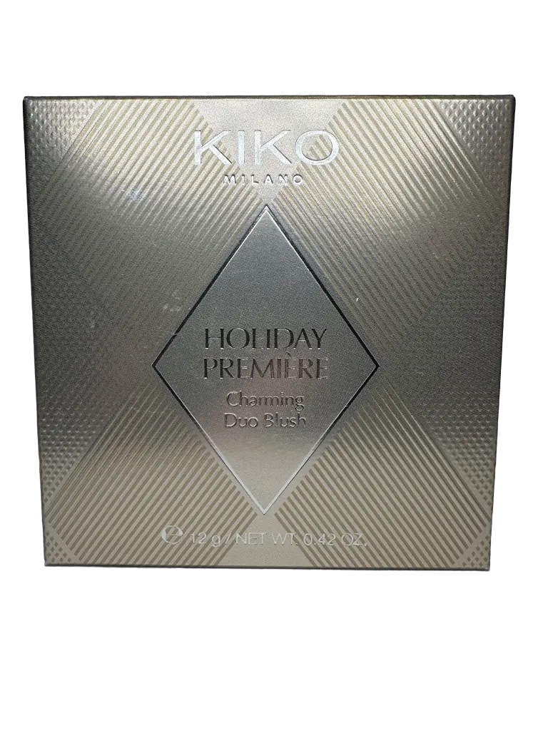 kiko Holday Première Charming Duo Blush Mauve Appearance 12g