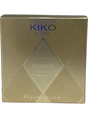 KIKO Milano Gold Holiday Premiere Charming Duo Blush Sealed 02 Mauve Appearance