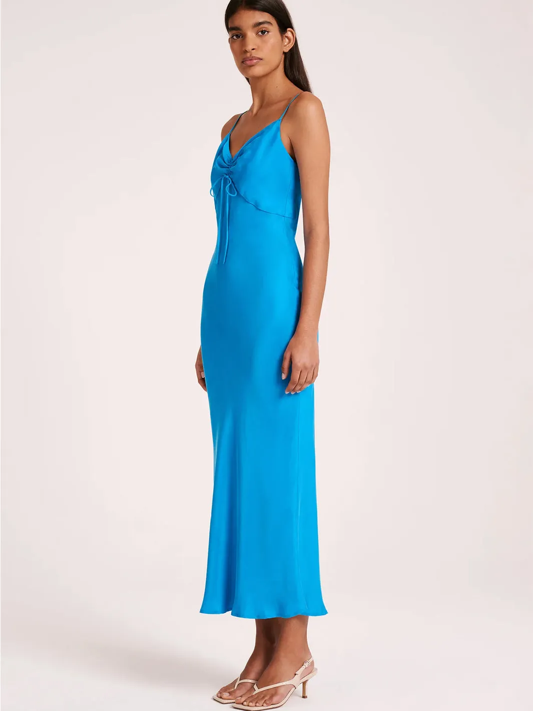 Lea Cupro Dress