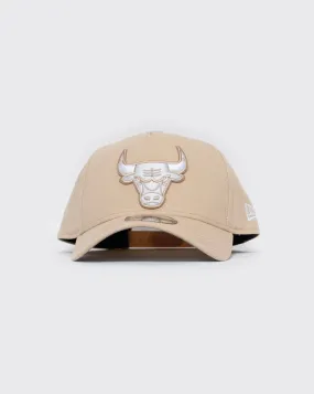 New era 940 aframe Chicago Bulls Oat Milk