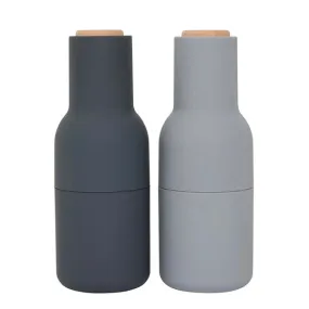 Norm Bottle Grinders - Cool Grey (Beech Lid)