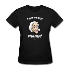 "Einstein The Vampire" - Women's T-Shirt