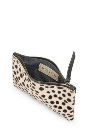 Rebel Mini Clutch Bone Cheetah