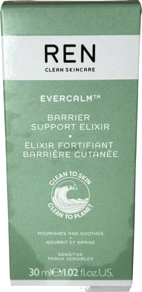 Ren Clean Skincare Evercalm Barrier Support Elixir 30ml