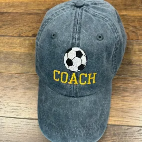 Soccer Coach Baseball Hat