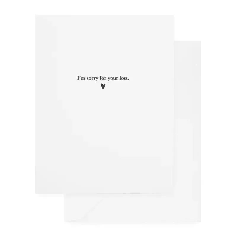 SUGAR PAPER | Sorry for Your Loss Card