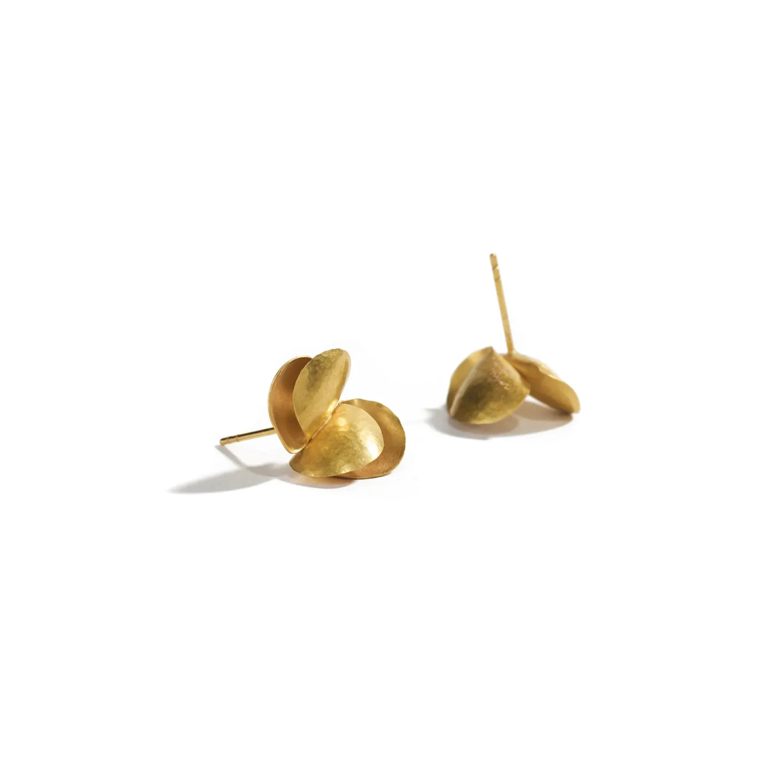 Twin Clam Earrings