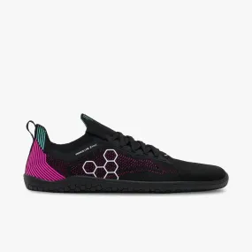 Vivobarefoot Primus Lite Knit Womens – Obsidian / Vibrant Pink