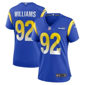 Women's Nike Jonah Williams Royal Los Angeles Rams Game Player Jersey