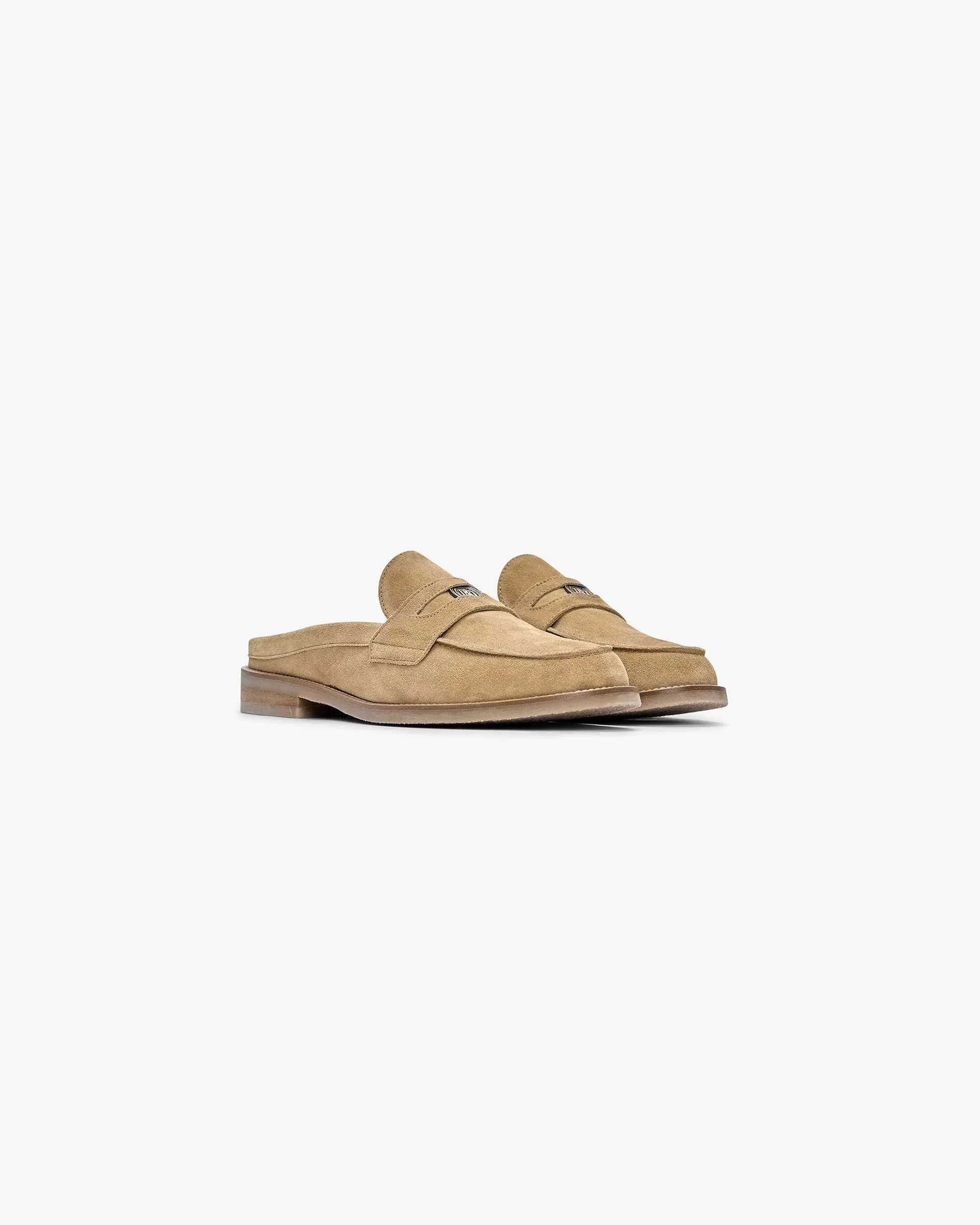 Womens Represent X Duke   Dexter Mule Loafer - Barley